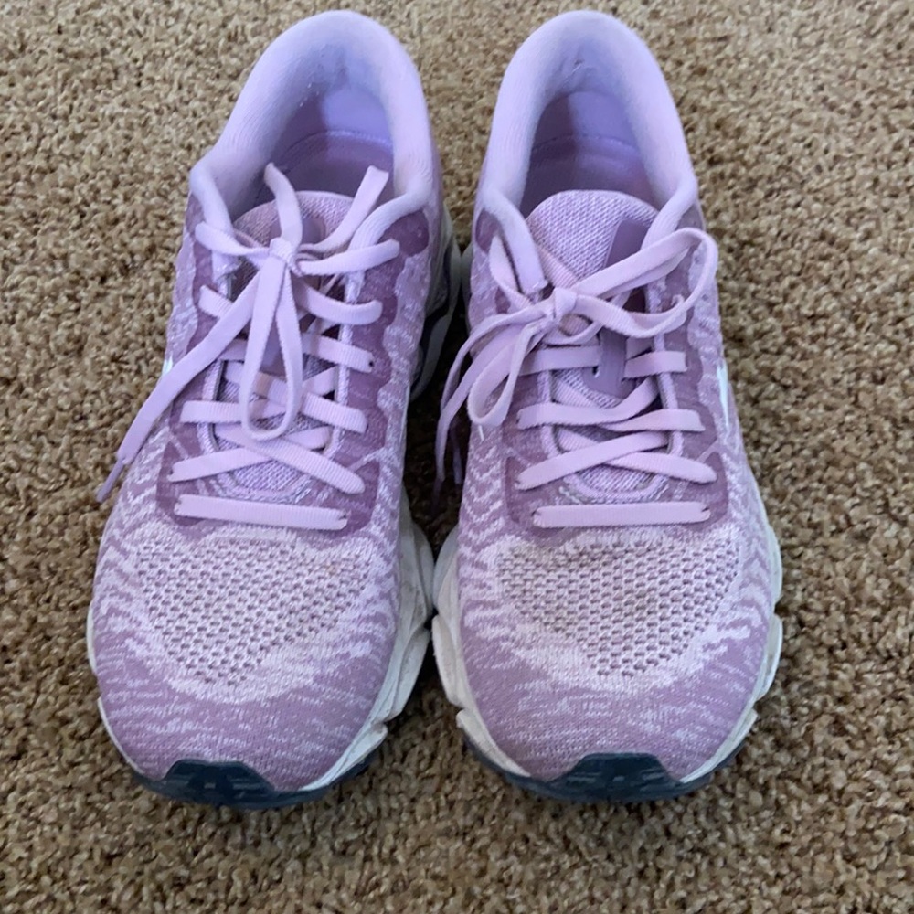 Purple Mizuno Wave Inspire Running Shoe